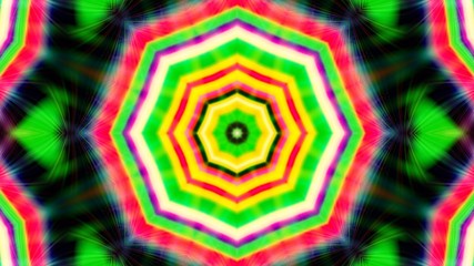 Kaleidoscope Mandala Art Design Abstract Background