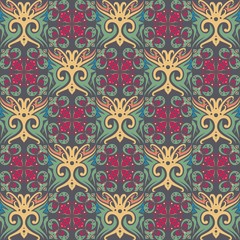 seamless pattern of ethnic pattern
