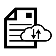 Document Office Files Icon Symbol for UI