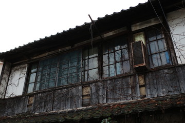 岡山県笠岡市の古くて美しい建物