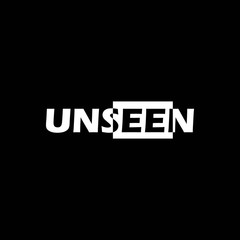 Fototapeta na wymiar unseen logo design inspiration . unseen logo template . exclusive logo . negative space