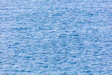Fototapeta premium Blue expanse of water at sea as abstract background