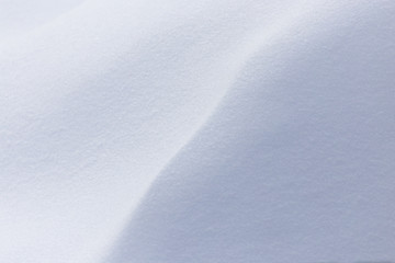 Obraz premium White snow as an abstract background