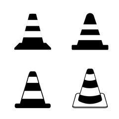 pachołek drogowy zestaw ikon © robert6666