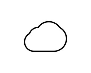 Flat line icon