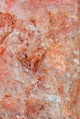 Stone background texture orange and white.