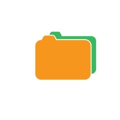 Fototapeta premium document logo template, paper design vector, data file, data check