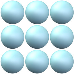 Blue Balls Seamless Repeating Pattern Tile