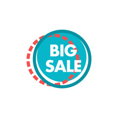 Banner sale graphic design template vector isolated