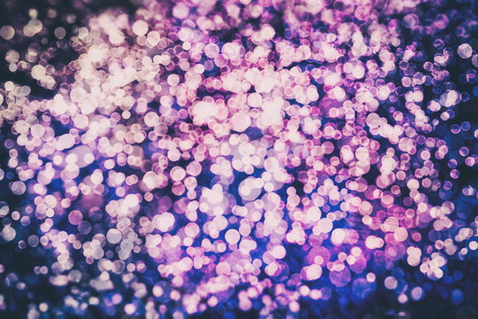 Disco lights . Elegant abstract background with bokeh lights and stars