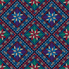 Palestinian embroidery pattern 262