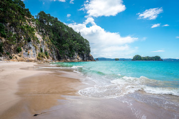 tropical beach blue water 