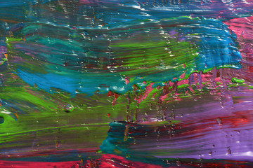 Abstrct art. Hand-painted background. SELF MADE