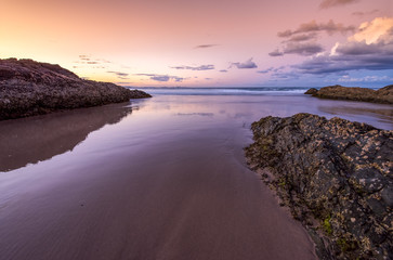 Obraz premium sunset over the sea
