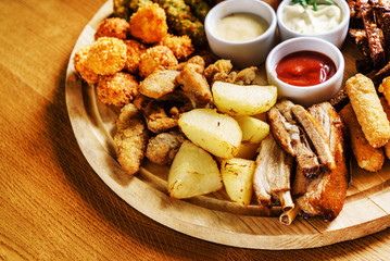 appetizer in the bar