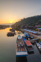 aerial view of the city