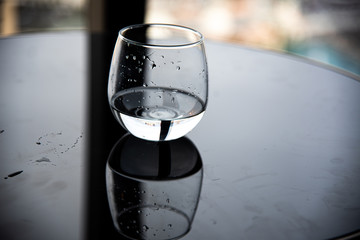 glass of water