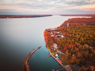 Jezioro Zegrzyńskie w Nieporęcie