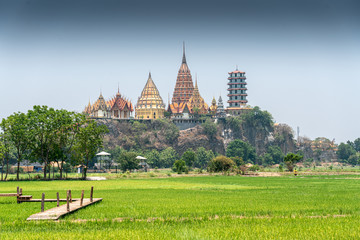 Obraz premium View of Temple in Karnjanaburi Thailand