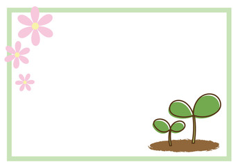 双葉のフレーム