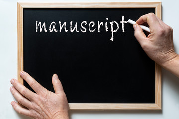  the word manuscript