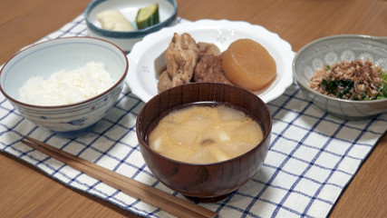 わが家の夕食　日本の食卓