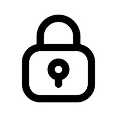 Vector Lock Icon. Padlock Icon.