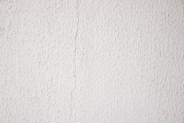 Light plaster under a fur coat