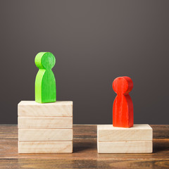 Rivalry between two people candidate opponents. Popularity of candidates, vote in elections. Court...