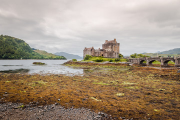 Fototapeta na wymiar A typical castle in Scotland