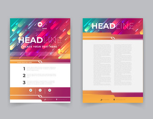 Abstract art background for web and print modern vector