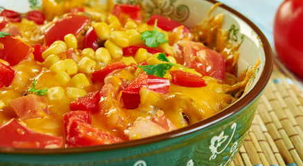 Southwestern Burrito Bowl Bake