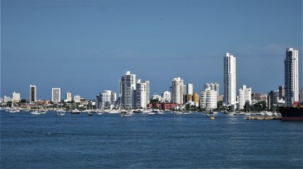 Skyline von Cartagena de Indias