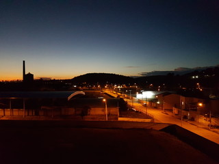 bridge at night