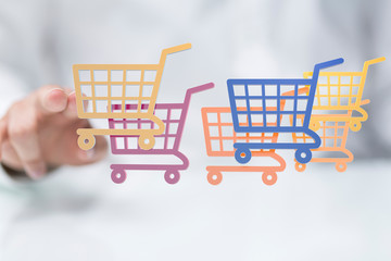SALE CONCEPT DIGITAL in hand