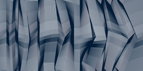 Materiał do szycia Abstract lines seamless pattern with optical illusion, vector background with parallel stripes op art, lined design minimalistic wallpaper or website background.