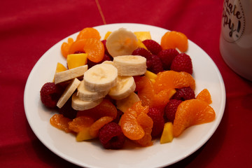 Schokofondue Früchte