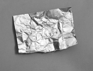 torn paper on gray background with copy space for text