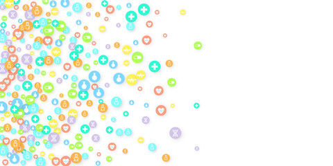 Pharmacy Background. Clinic Backdrop.