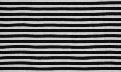 Black and white stripe fabric texture background