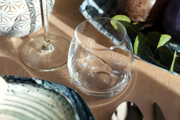 Close up photo of a table setting