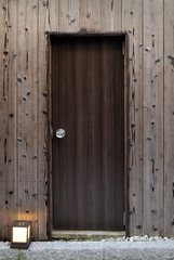 Old and vintage beautiful wooden door