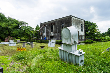 Old Transformer Substation Building in Tokyo