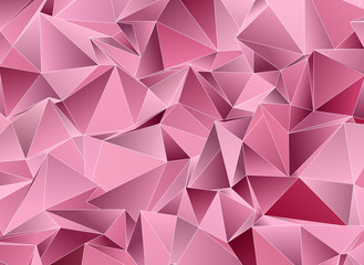 Obraz premium Triangular 3d, modern background
