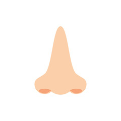 Isolated nose icon vector design