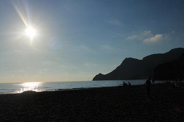 atardecer
