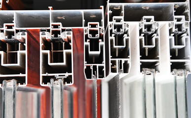 Aluminum profile for window, door, bathroom box