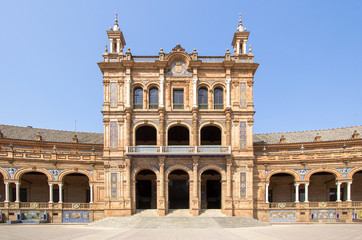 Obraz premium Plaza de Espana, Seville, Spain