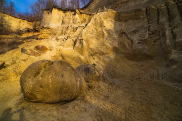 Trovantii – the strangest living stones in Romania.