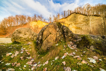 Trovantii – the strangest living stones in Romania.